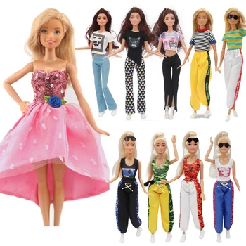 кукла 30 см, полный комплект одежды, аксессуары для костюмов, игрушка для переодевания девочек в дом для куклы Барби 30 см