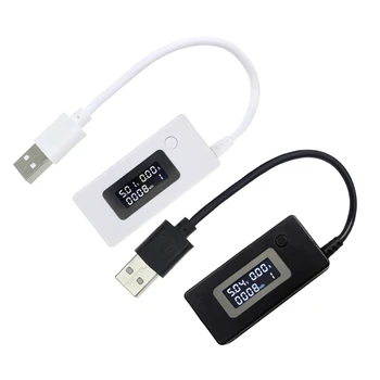 USB Volatage/Измеритель мощности в амперах Детектор ЖК-мультиметр Аккумуляторный вольтметр Амперметр Челнока