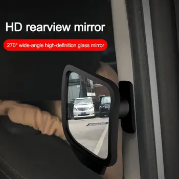 Детское автомобильное зеркало на 360 градусов, Регулируемое Крепление подголовника заднего вида на заднем сиденье автомобиля Для детей, Монитор безопасности младенцев