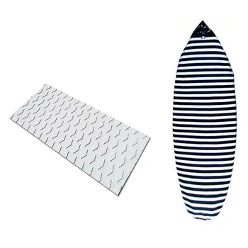Чехол для носков для доски для серфинга, защитный чехол для хранения доски для серфинга и противоскользящая накладка для палубы доски для серфинга из Eva