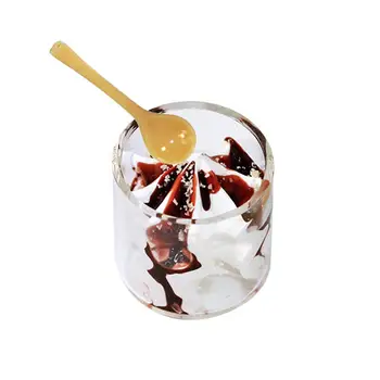 Миниатюрный набор чашек для украшения кухонных принадлежностей Макет сцены жизни Десертные чашки для 1/6 1/12 куклы DIY AccessoriesHouse