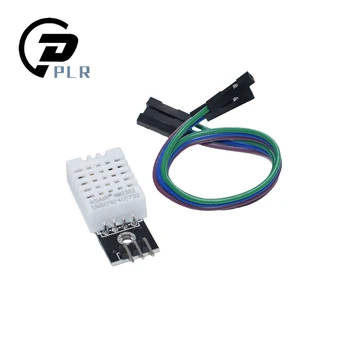 Модуль цифрового датчика температуры и влажности DHT22 AM2302 + печатная плата с кабелем