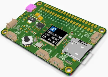 Новейшая плата разработки TKM32F499 с высокоскоростным интерфейсом TK80 / SDIO и приводом RGB888