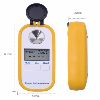Цифровой рефрактометр DR301, измеритель концентрации меда, рефрактометр, детектор влажности меда