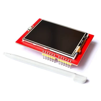 2,4-дюймовый TFT ЖК-экран Сенсорный экран 240X320 Цветной экранный модуль TFT-дисплей для Arduino UNO Mega2560
