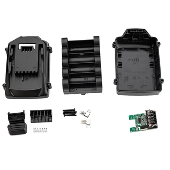 Пластиковый корпус аккумулятора + комплект аксессуаров для защитной платы для защитного чехла Worx для 10-жильной литиевой батареи 18 В
