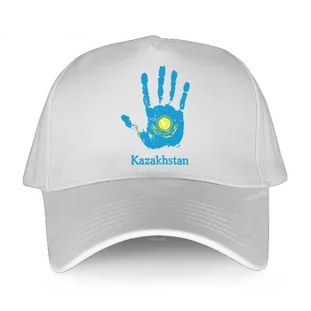 Брендовая бейсболка для взрослых унисекс, Национальный флаг Казахстана, Золотой Солнечный Орел, казахский отпечаток пальца, хлопковые повседневные мужские хип-хоп кепки