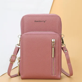 Маленькая женская сумка Летняя сумка с двумя карманами, высококачественный карман для телефона, женские сумки, женские сумки, модные маленькие сумки для девочек