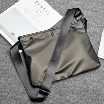 1 шт. Новая сумка из ткани Оксфорд, мужская сумка-мессенджер, сумка через плечо, мужской легкий портфель, маленькая простая дизайнерская сумочка, молодежная