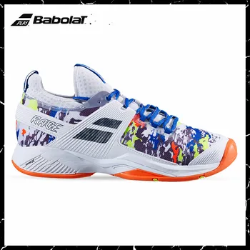 Новые теннисные туфли Babolat, мужская износостойкая дышащая обувь, спортивные кроссовки 30s20769