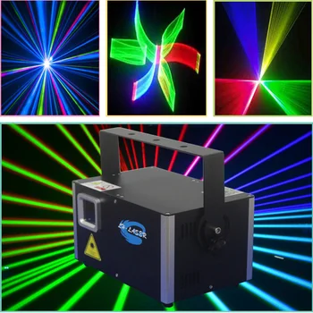 2D + 3D + ILDA + DMX512 + 4G SD-карта сценический лазерный проектор световых эффектов для праздника