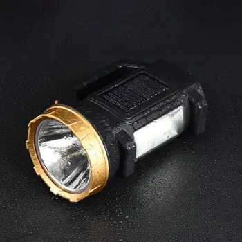1 комплект походного фонаря, супер яркий водонепроницаемый выключатель, фонарик для зарядки от солнечной энергии / USB, Портативный аварийный фонарь для путешествий
