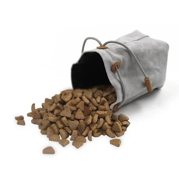 1 шт. Держатель для переносной сумки для игрушек для домашних животных, сумка для перекусов для тренировок на открытом воздухе, сумка для щенка с двумя руками, бесплатная сумка для веревки