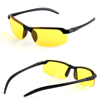 Очки для водителя, очки ночного видения, Новые Мото-солнцезащитные очки, очки для вождения с антибликовым покрытием, Защитные приспособления, автомобильные аксессуары для мужчин и женщин