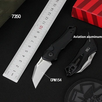 Kershaw 7350 Складной Карманный мини-нож для кемпинга на открытом воздухе, Лезвие CPM15, Авиационная алюминиевая ручка, Тактические Ножи для выживания, EDC Инструменты