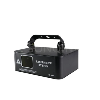 Диско Лазер 500 МВт Сканер линии луча RGB Проектор Для Dj Диско Свадебная вечеринка Ночной клуб Сценическое Световое Оборудование