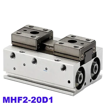 Цилиндр воздушного захвата двойного действия MHF2-20D1/D1R диаметр 20 мм Средний ход Осевого /бокового трубопровода низкопрофильный воздушный захват MHF2