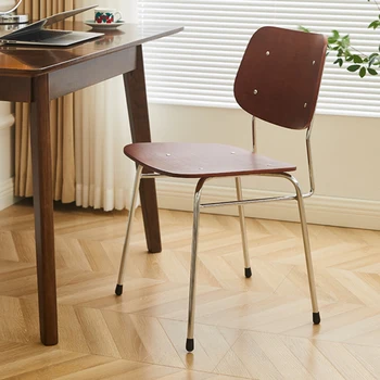 Современное Индивидуальное кресло Обеденный стул Парикмахерская Элегантные Обеденные стулья для гостиной Дизайн Cadeira Escritorio Мебель для дома DX50YZ