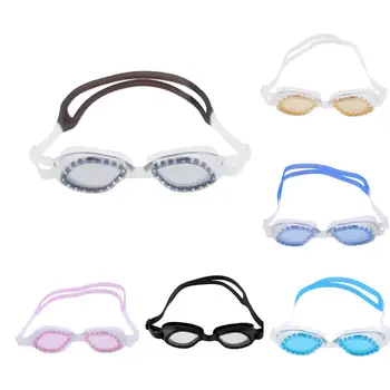 MagiDeal Регулируемые удобные детские противотуманные водонепроницаемые очки для плавания с защитой от ультрафиолета, очки для дайвинга