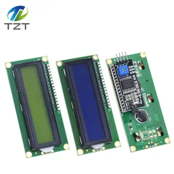 LCD1602 + I2C LCD 1602 модуль Синий/Зеленый экран PCF8574 IIC/I2C LCD1602 Переходная пластина для arduino