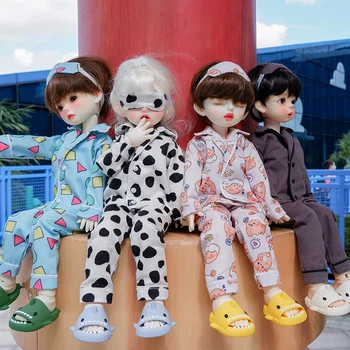 BJD 6 очков Детская одежда пижамный комплект большой 6 очков 1/6 yosd кукольная одежда 30 см кукольная одежда
