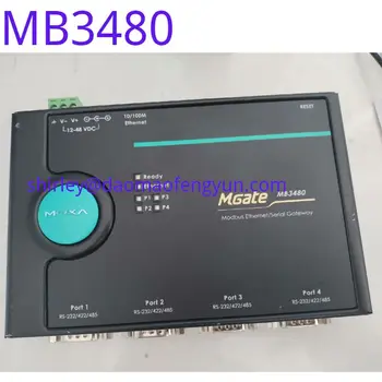 Используется оригинальный 4-портовый стандартный шлюз MOXA MGATE MB3480