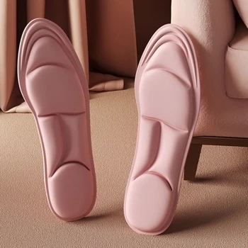 Спортивные стельки Memory Foam 5D для обуви Женские Мужские Дезодоранты Дышащая подушка Мягкие стельки для бега Ортопедические стельки для ухода за ногами