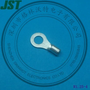 Клеммы без пайки, неизолированный кольцевой вывод, R1.25-4, JST