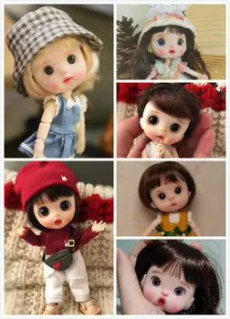 Настройка головы куклы OB11 1/8 BJD куклы DIY OB doll полимерная глина 2019
