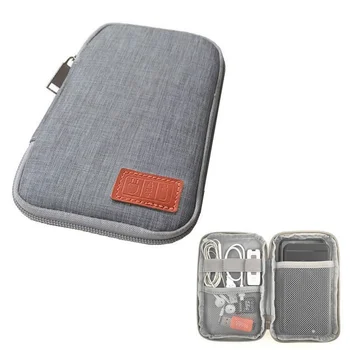 Дорожный набор, небольшая сумка, чехол для мобильного телефона, цифровое гаджетное устройство, USB-кабель, кабель для передачи данных, Органайзер, дорожная сумка для хранения