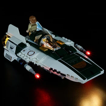 Набор светодиодных светильников, строительные блоки, звездный истребитель A-Wing для LEGO 75248 (в комплект входит только светильник)
