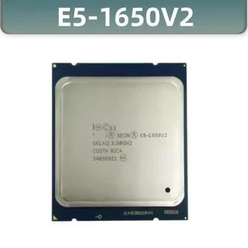 Процессор Xeon E5 1650 V2 CPU 3.5G LGA 2011 Шестиядерный Серверный процессор e5-1650 V2 E5-1650V2 10-ядерный 3,50 ГГц L3 12M 1650V2