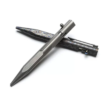 Новое поступление, ручка TWOSUN Bolt Action, Титановая ручка, Шариковая ручка с зажимом, Компактный инструмент EDC