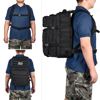 новый мужской тактический большой рюкзак емкостью 50 л, водонепроницаемый рюкзак для занятий спортом на открытом воздухе, пеший туризм, Кемпинг