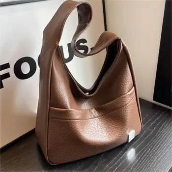 Маленькие женские сумки через плечо для подмышек 2023 Дизайнерская модная кожаная сумка для подмышек Женские сумки и кошельки