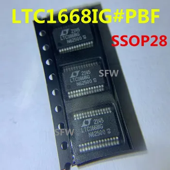 IC LTC1668IG #PBF SSOP28 LTC1668IG 1-канальный сегментный 16-разрядный автомобильный 28-контактный SSOP переменного тока переменного тока