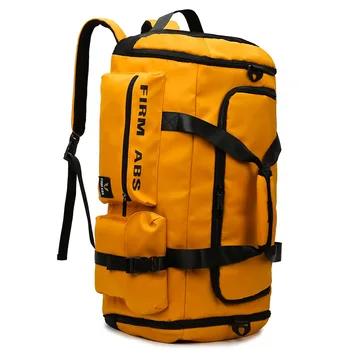 Вместительная дорожная сумка для влажных и сухих занятий спортом на открытом воздухе, сумка для фитнеса, мужской баскетбольный рюкзак, велосипедная сумка, отдельное ведро для обуви